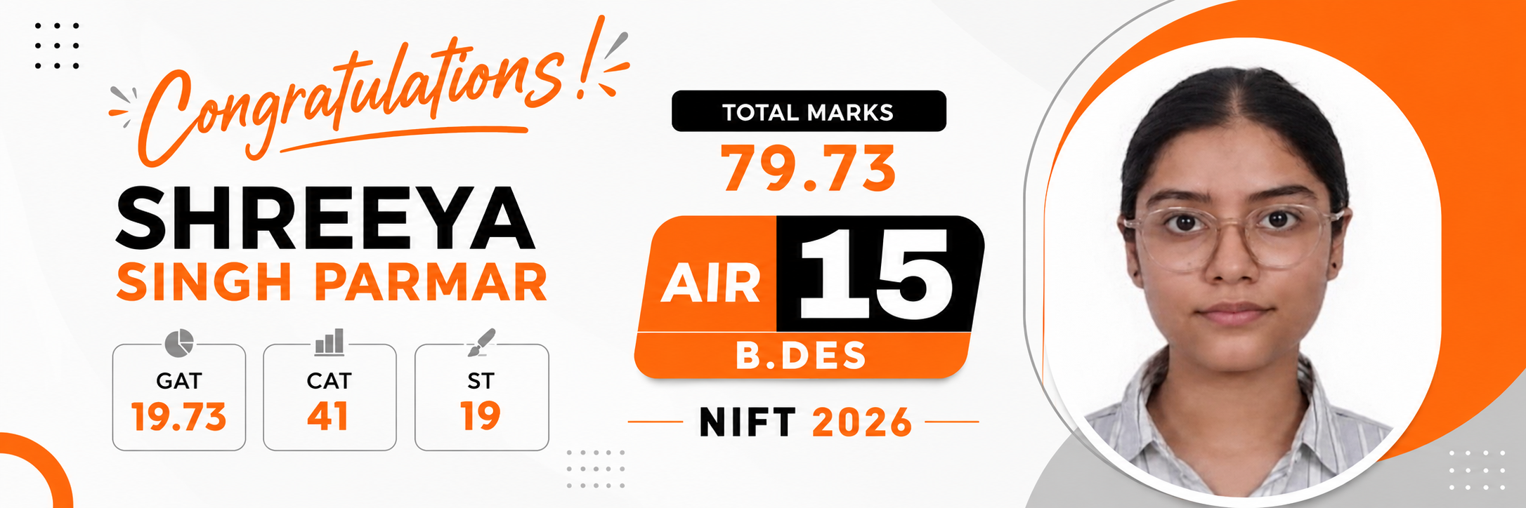NIFT BDES TOPPERS